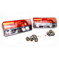 Задние фонари с тонированной и красной полосой для ВАЗ 2106, Нива 4х4 (старого образца)