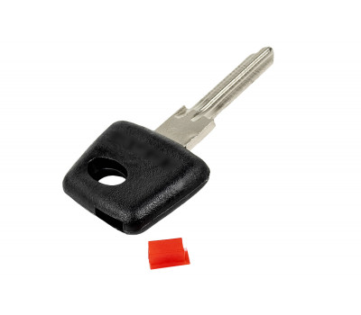 Ключ-заготовка обучающий с красной меткой для Приора, Калина, Калина 2, Гранта, Гранта FL до 2019 года и с 2023 года, Нива Тревел, Шевроле Нива, Датсун