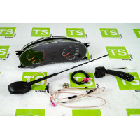 Установочный комплект комбинации приборов с GPS навигацией Ителма на Калина