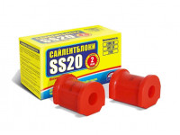 Втулки штанги стабилизатора SS20 Спорт 16 мм красные для ВАЗ 2113-2115, 2108-21099, Ока