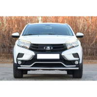 Защита переднего бампера одинарная Ø51 мм (НПС) для Иксрей Кросс 2018 года Защита переднего бампера одинарная Ø51 мм (НПС) для Иксрей Кросс 2018 года