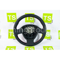 Руль Гранта-Спорт кожаный с красной строчкой на Гранта Руль Гранта-Спорт кожаный с красной строчкой на Гранта