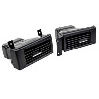 Боковые сопла воздуховодов с хромированным поводком для Приора 2