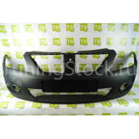 Бампер передний с отверстиями под молдинг неокрашенный для Ларгус кросс Бампер передний с отверстиями под молдинг неокрашенный для Ларгус кросс