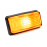 Указатель поворота боковой жёлтый с лампочкой в сборе ОСВАР для ВАЗ 2104, 2105, 2107