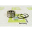 Ремкомплект (подшипник, гайка, стопорное кольцо) передней ступицы для ВАЗ 2113-2115, 2110-2112, 2108-21099