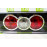 Черные задние фонари SkyLine с диодным поворотником на ВАЗ 2108, 2109, 21099, 2113, 2114