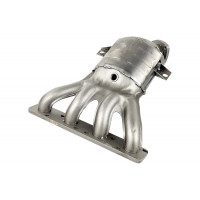 Труба приемная глушителя с нейтрализатором в сборе на 16-клапанный двигатель 2 датчика для Калина, Калина 2, Приора, Гранта (Евро-3) Труба приемная глушителя с нейтрализатором в сборе на 16-клапанный двигатель 2 датчика для Калина, Калина 2, Приора, Гранта (Евро-3)