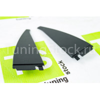 Накладки задних дверей (уголки) для Гранта, Калина седан Накладки задних дверей (уголки) для Гранта, Калина седан