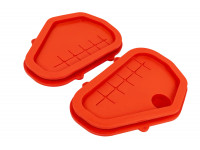 Силиконовые грязезащитные заглушки проема рулевых тяг красные для Калина 2, Калина, Гранта Силиконовые грязезащитные заглушки проема рулевых тяг красные для Калина 2, Калина, Гранта