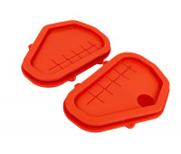 Силиконовые грязезащитные заглушки проема рулевых тяг красные для Калина 2, Калина, Гранта Силиконовые грязезащитные заглушки проема рулевых тяг красные для Калина 2, Калина, Гранта