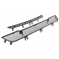 Защита радиатора (сетка) Стрелка черная для Гранта с бампером образца от 2011 года Защита радиатора (сетка) Стрелка черная для Гранта с бампером образца от 2011 года