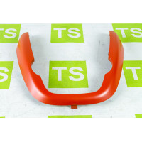 Окантовка накладки консоли 2DIN оранжевая на Гранта