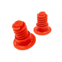 Буферы капота из красного силикона для ВАЗ 2110, 2111, 2112, Калина, Калина 2, Приора, Гранта, Шевроле Нива, Датсун