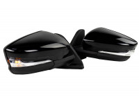 Боковые механические зеркала АТП в стиле Гранты с повторителями поворотников, окрашенные в цвет и адаптированные для Лада 4x4, Нива Легенд Боковые механические зеркала АТП в стиле Гранты с повторителями поворотников, окрашенные в цвет и адаптированные для Лада 4x4, Нива Легенд