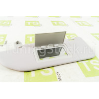 Козырек противосолнечный левый с зеркалом на Веста