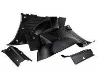 Накладки на ковролин ЯрПласт в багажник для 5-местного Ларгус