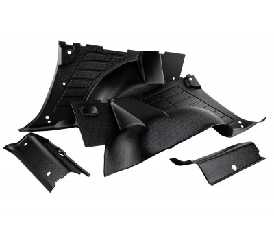 Накладки на ковролин ЯрПласт в багажник для 5-местного Ларгус