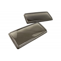 Накладки передних фар черные для ВАЗ 2105, 2107 Накладки передних фар черные для ВАЗ 2105, 2107