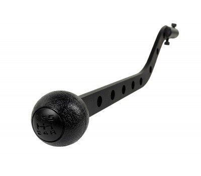 Ручка КПП GTS удлиненная с круглыми отверстиями для ВАЗ 2101-2107, Нива 4х4