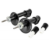 Передние стойки саморегулирующиеся Технологии Будущего в сборе с буферами и защитными кожухами для Ларгус Кросс Передние стойки саморегулирующиеся Технологии Будущего в сборе с буферами и защитными кожухами для Ларгус Кросс