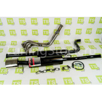 Выпускной комплект Стингер с глушителем для 16-клапанных Приора хэтчбек Выпускной комплект Стингер с глушителем для 16-клапанных Приора хэтчбек