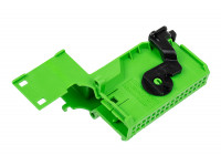 Разъем (колодка) зеленый для комбинации приборов норма без проводов для Приора, Калина Разъем (колодка) зеленый для комбинации приборов норма без проводов для Приора, Калина