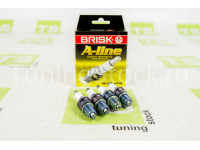 Комплект свечей BRISK A-line 2 на карбюраторные ВАЗ 2108, 2109, 21099