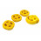 Комплект подушек глушителя желтый полиуретан CS20 COMFORT  для Гранта, Гранта FL, Калина, Калина 2, Датсун