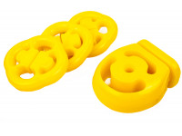 Комплект подушек глушителя CS20 COMFORT желтый полиуретан для ВАЗ 2110, 2111, 2112