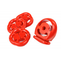 Комплект подушек крепления глушителя красный полиуретан CS20 Комфорт для ВАЗ 2110, 2111, 2112 Комплект подушек крепления глушителя красный полиуретан CS20 Комфорт для ВАЗ 2110, 2111, 2112