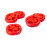 Комплект подушек крепления глушителя CS20 Drive полиуретановые красные для ВАЗ 2113-2115, 2108-21099, Ока