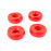Комплект сайлентблоков и втулок старого образца красный полиуретан CS20 Drive для Лада 4х4 (Нива) до 2009 года