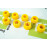 Втулки амортизатора заднего желтый полиуретан CS20 Comfort для Лада 4х4, Нива Легенд, ВАЗ 2101-2107
