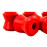 Комплект втулок реактивных штанг красный полиуретан CS20 Drive для ВАЗ 2101-2107, Лада 4х4, Нива Легенд, Нива Тревел, Надежда, Шевроле Нива