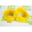Полиуретановые межвитковые проставки в пружины (автобафер) CS20 Comfort желтые для Датсун, Рено, Лада