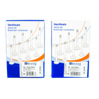 Комплект клапанов впускных и выпускных Herzog для 16-клапанных ВАЗ 2110-2112