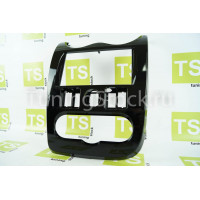 Центральная консоль панели приборов черный лак для Ларгус Центральная консоль панели приборов черный лак для Ларгус