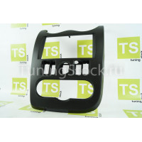 Центральная консоль панели приборов черная матовая для Ларгус Центральная консоль панели приборов черная матовая для Ларгус