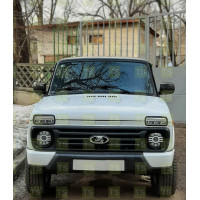 Светодиодные подфарники с ДХО и бегающим поворотником для Лада 4х4 Нива