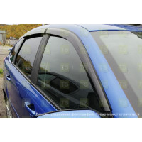 Гибкие дефлекторы боковых окон Voron Glass серии Samurai для лифтбеков Гранта, Гранта FL