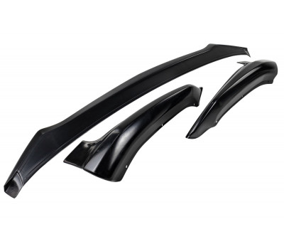 Клыки и сплиттер на передний бампер для Гранта FL