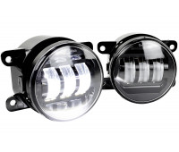 Диодные ПТФ 30W Sal-Man для Гранта FL, Веста, Веста NG, Иксрей, Ларгус FL, Нива Урбан, Рено