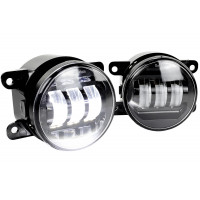 Диодные ПТФ 30W Sal-Man для Гранта FL, Веста, Веста NG, Иксрей, Ларгус FL, Нива Урбан, Рено