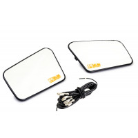 Зеркальные элементы (стекла) с обогревом и нейтральным антибликом для ВАЗ 2113-2115, 2108-21099