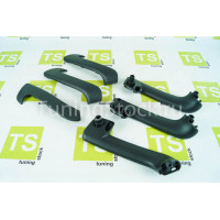 Комплект черных внутренних ручек-подлокотников дверей для Гранта, Гранта FL, Калина 2, Датсун Комплект черных внутренних ручек-подлокотников дверей для Гранта, Гранта FL, Калина 2, Датсун