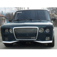 Бампер передний Я Робот неокрашенный на ВАЗ 2106 Бампер передний Я Робот неокрашенный на ВАЗ 2106