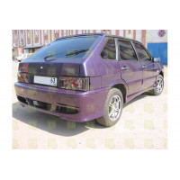 Задний бампер Снайпер некорашенный на ВАЗ 2113, 2114 Задний бампер Снайпер некорашенный на ВАЗ 2113, 2114