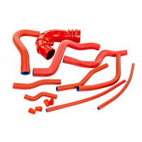 Набор красных патрубков двигателя из армированного каучука для 16-клапанных Приора