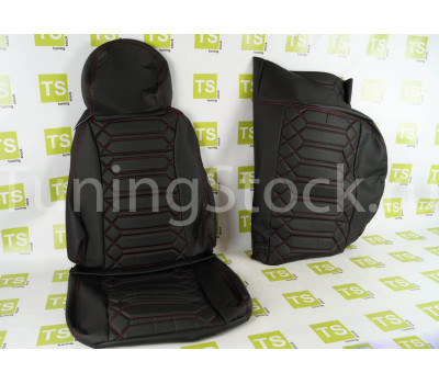 Обивка сидений (не чехлы) Кобра экокожа на ВАЗ 2107